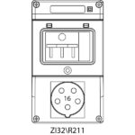 Набор монтажный ZI03\R221