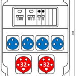 Корпус на 11 модулей – Бокс комбинированный ROS 11 AB/CI-025 с разъемами Бокс комбинированный ROS 11 AB/CI-025 с разъемами