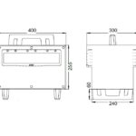 Корпус на 36 модулей SCHREMS IP54/67