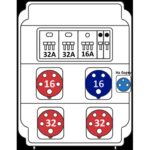 Корпус на 11 модулей – Бокс комбинированный ROS 11 AB/CI-157 с разъемами Бокс комбинированный ROS 11 AB/CI-157 с разъемами