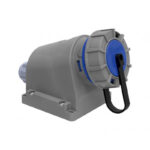 Розетка BS1-1402-7535 настенная под наклоном тип Schuko