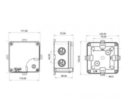 Распаячная коробка BB2-1231-0026