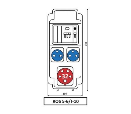 Распределительное устройство ROS 5/I-10/S