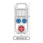 SEZ DK – Распределительное устройство ROS 5/X-52/S Распределительное устройство ROS 5/X-52/S