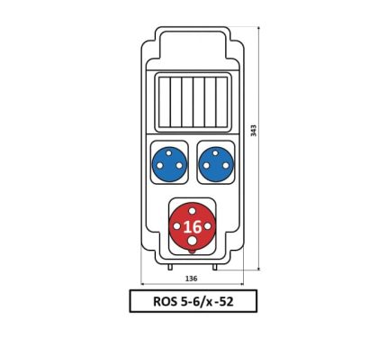 Распределительное устройство ROS 5/X-52/S