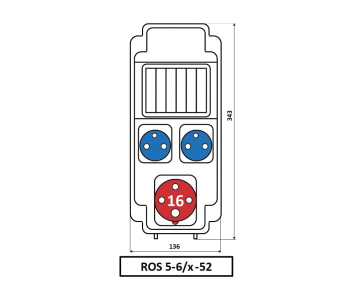 SEZ DK – Распределительное устройство ROS 5/X-52/S Распределительное устройство ROS 5/X-52/S