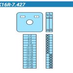 Переключатель LK16R-7.427\P03 схема I-II