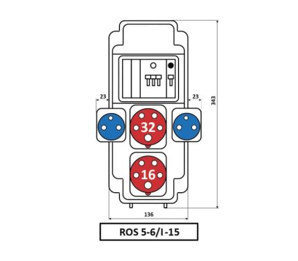 Распределительное устройство ROS 5/I-15/S
