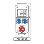 SEZ DK – Распределительное устройство ROS 5/I-13/S Распределительное устройство ROS 5/I-13/S