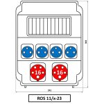 Распределительное устройство ROS 11/X-23