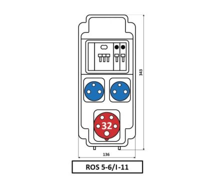 Распределительное устройство ROS 5/I-11/S