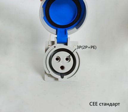 Промышленные розетки – Розетка IEG 3232 Розетка IEG 3232