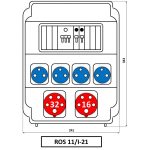 SEZ DK – Распределительное устройство ROS 11/I-21/S Распределительное устройство ROS 11/I-21/S