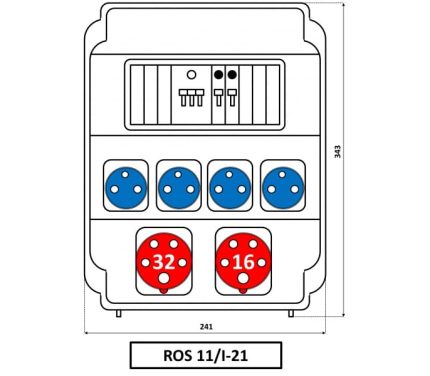 SEZ DK – Распределительное устройство ROS 11/I-21/S Распределительное устройство ROS 11/I-21/S