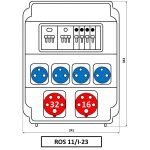 Распределительное устройство ROS 11/I-23/S