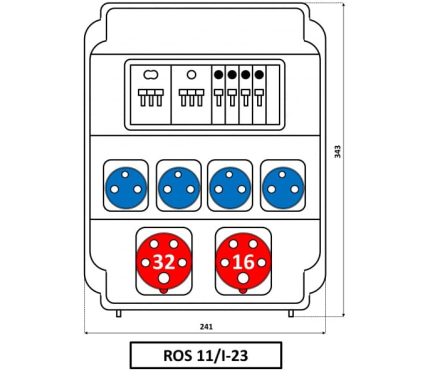 SEZ DK – Распределительное устройство ROS 11/I-23/S Распределительное устройство ROS 11/I-23/S