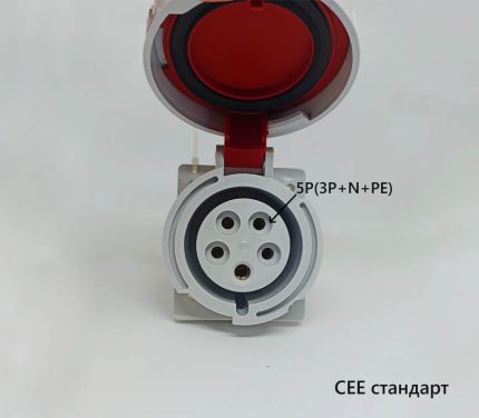 Промышленные розетки – Розетка IEG 3253 Розетка IEG 3253