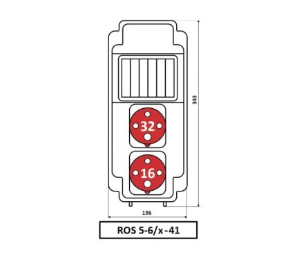 Распределительное устройство ROS 5/X-41