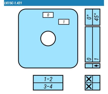 Кулачковые переключатели – Выключатель LK15C-1.421\S03 схема 0<=1, 2-полюсный Выключатель LK15C-1.421\S03 схема 0<=1, 2-полюсный