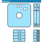 Кулачковые переключатели – Выключатель SK100-2.8210\OB18 схема 0-1, 4-полюсный Выключатель SK100-2.8210\OB18 схема 0-1, 4-полюсный