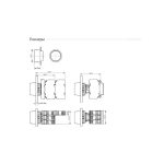 Кнопка управления SP22-KLb-21-24-LED