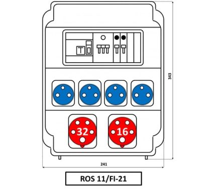 SEZ DK – Распределительное устройство ROS 11/FI-21/S Распределительное устройство ROS 11/FI-21/S