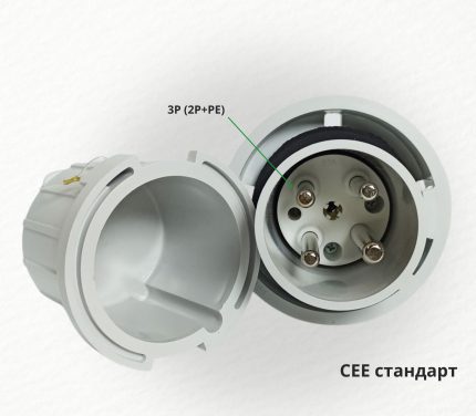 Вилка IVG 6343 кабельная