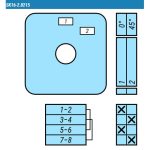 Кулачковые переключатели – Переключатель SK16-2.8215\P03 схема 1-2, 2-полюсный Переключатель SK16-2.8215\P03 схема 1-2, 2-полюсный