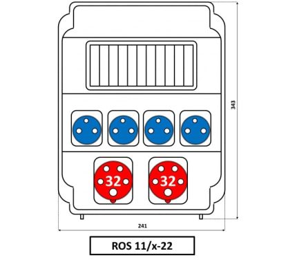 SEZ DK – Распределительное устройство ROS 11/X-22/S Распределительное устройство ROS 11/X-22/S