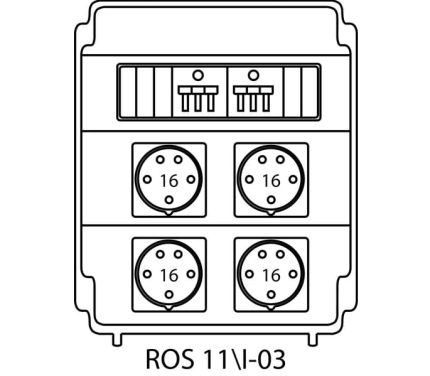 SEZ DK – Распределительное устройство ROS 11/I-03 Распределительное устройство ROS 11/I-03