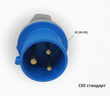 Вилка IVN 3232 кабельная