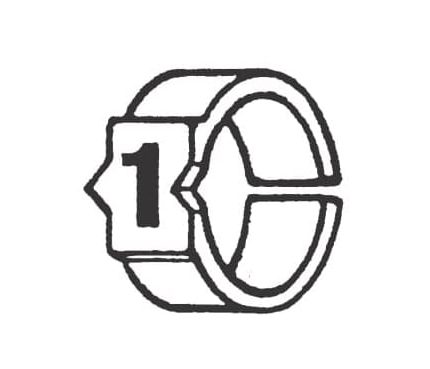 Бирка OPMS 01/3