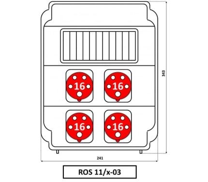 SEZ DK – Распределительное устройство ROS 11/X-03 Распределительное устройство ROS 11/X-03