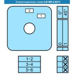 Кулачковые переключатели – Выключатель LK16R-2.8211\OB2Z схема 0-1, 3-полюсный Выключатель LK16R-2.8211\OB2Z схема 0-1, 3-полюсный