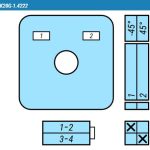 Кулачковые переключатели – Выключатель SK20G-1.42122\P22 схема 1-2, 1-полюсный Выключатель SK20G-1.42122\P22 схема 1-2, 1-полюсный