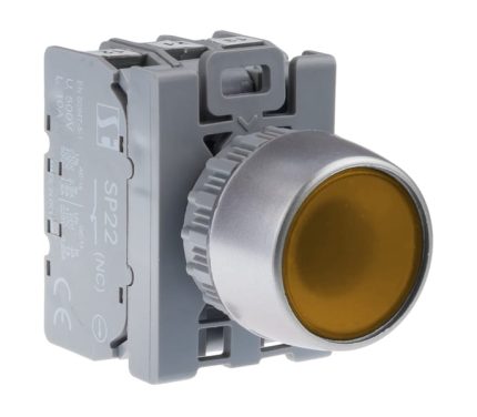 Кнопка управления SP22-AKLg-10-220-LED