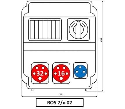 Распределительное устройство ROS 7/X-02