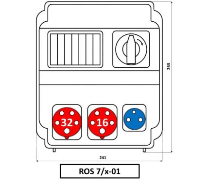 Распределительное устройство ROS 7/X-01