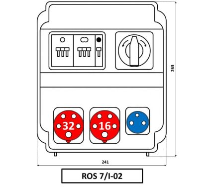 Распределительное устройство ROS 7/I-02