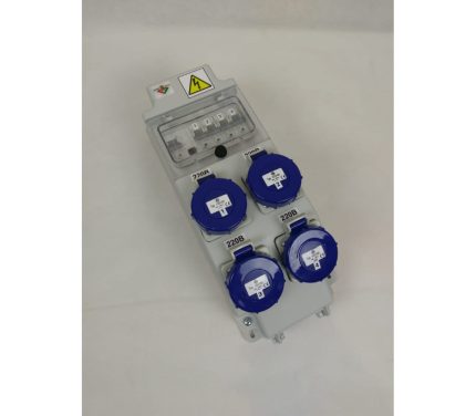 Бокс комбинированный ROS 6 AB/GFI-014 с разъемами