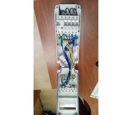 Бокс комбинированный ROS 6 AB/GFI-014 с разъемами