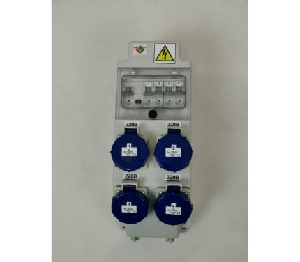 Бокс комбинированный ROS 6 AB/GFI-072 с разъемами