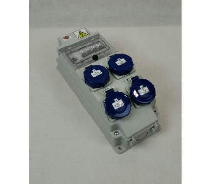 Бокс комбинированный ROS 6 AB/GFI-072 с разъемами