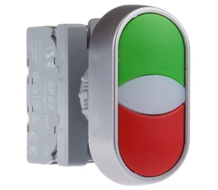 Кнопка управления SP22-2KLZ/C-20-24-LED