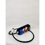 Корпус прорезиненный – Бокс комбинированный ROS 6 RP/CI-142 с разъемами Бокс комбинированный ROS 6 RP/CI-142 с разъемами