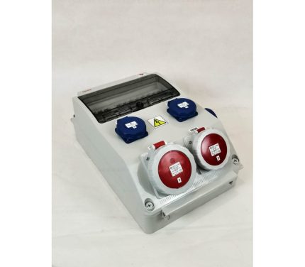 Бокс комбинированный ROS 12 AB/GFI-180 с разъемами