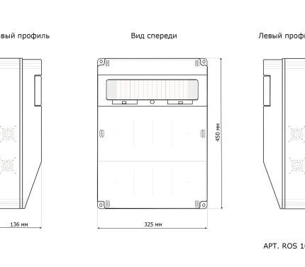 Корпус на 16 модулей ROSG 16 Z IP66