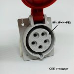 Промышленные розетки – Розетка IEN 3253 (M) Розетка IEN 3253 (M)