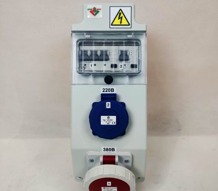 Бокс комбинированный ROS 6 AB/GFI-145 с разъемами