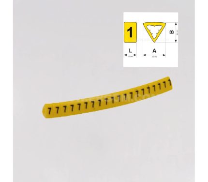 Бирка OZ1/3/"7"